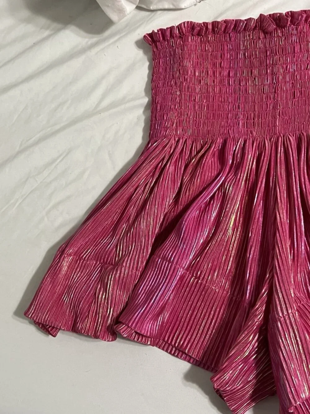 Queen Of Sparkles Pink Swing Shorts Size XS